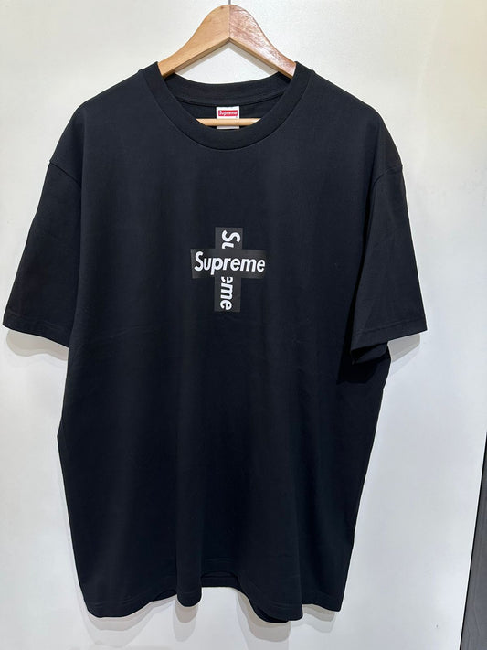 T-SHIRT SUPREME CROSS BOX LOGO TEE