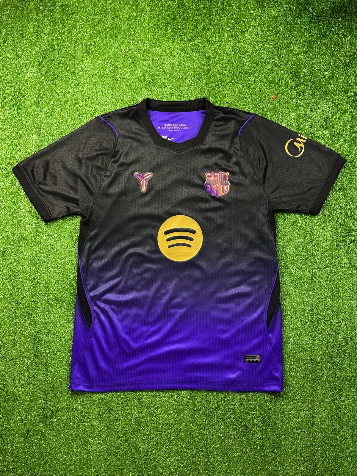 Camisa Barcelona Nike II 2026/27 Torcedor Pro Masculina - Preto+Roxo