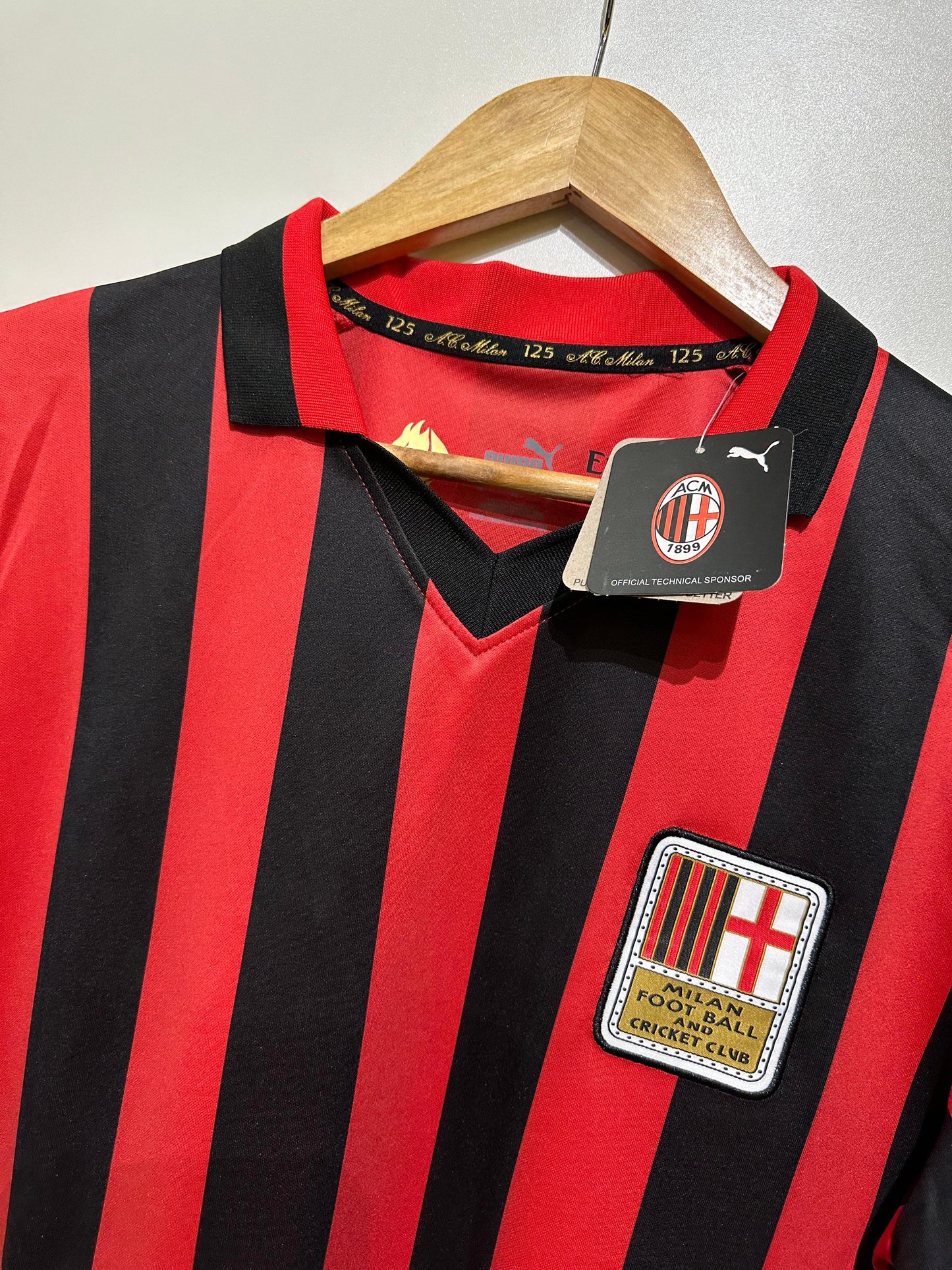 CAMISA AC MILAN 125 ANOS