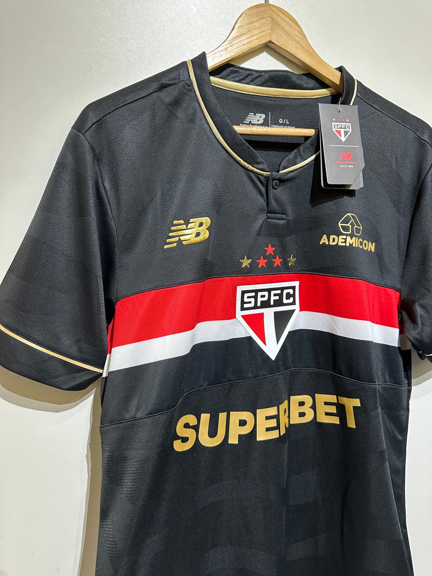 Camisa do São Paulo versão jogador 2025/26