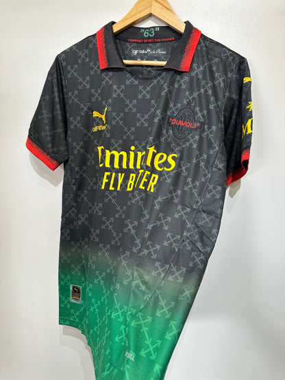 Camisa do Milan x Off White