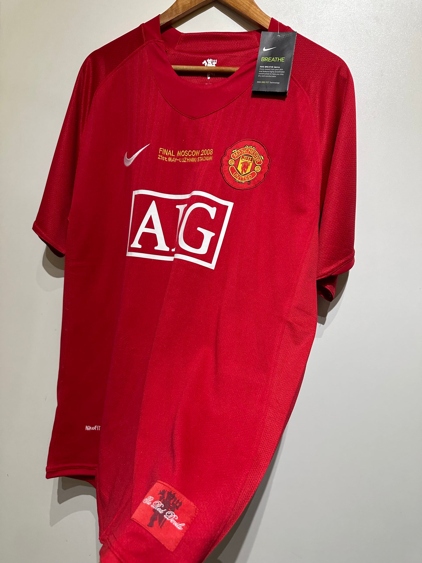 Camisa do Manchester United 2008/09