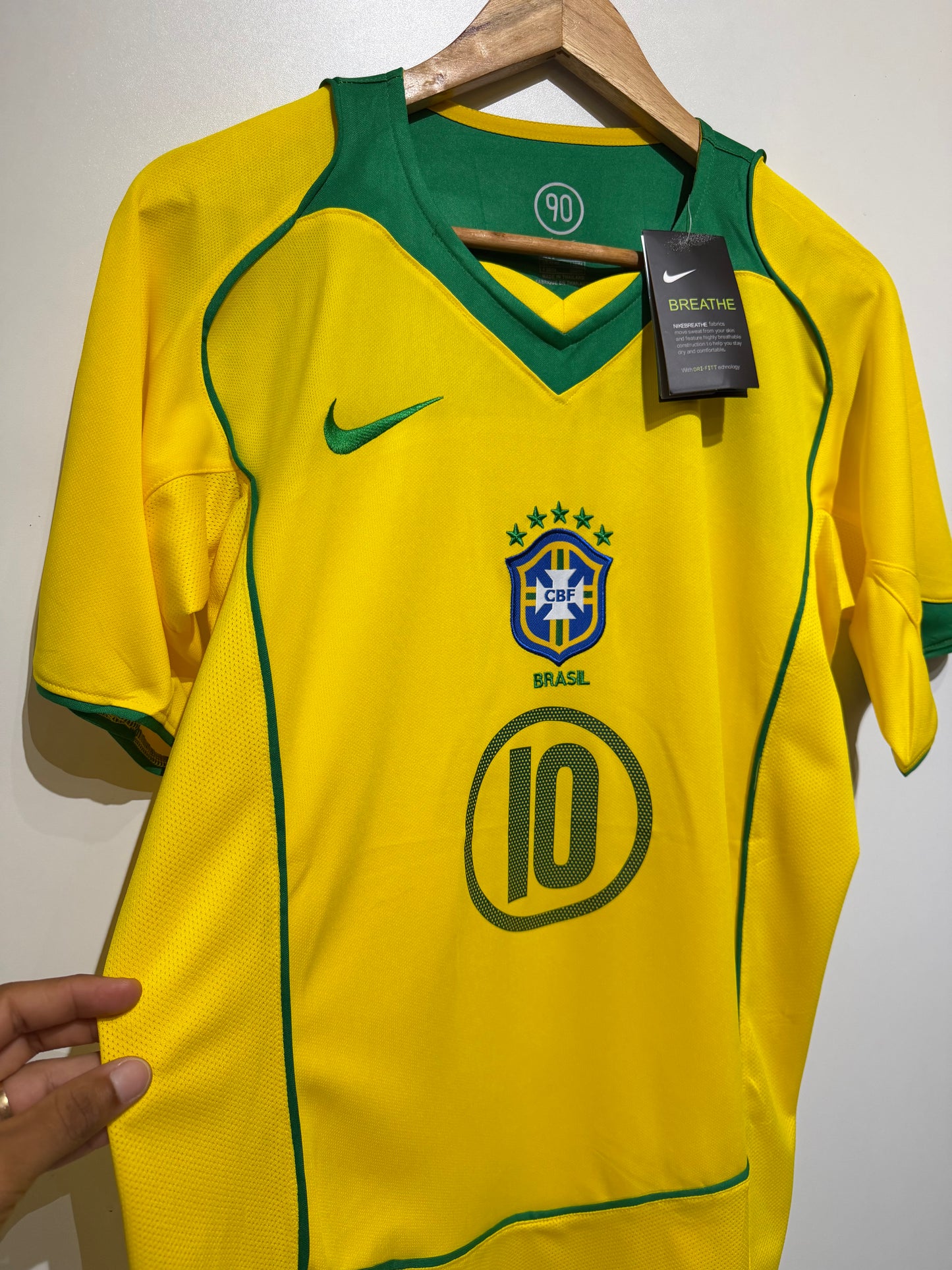 Camisa Brasil 2004 total 90