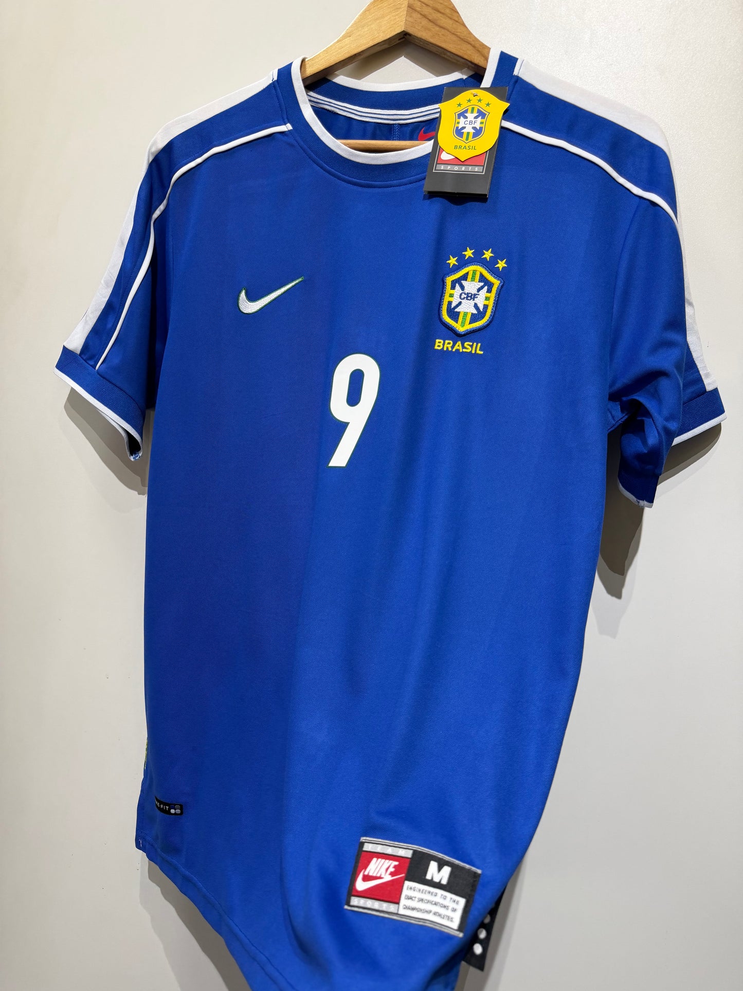 Camisa do Brasil 1998 Ronaldo #9