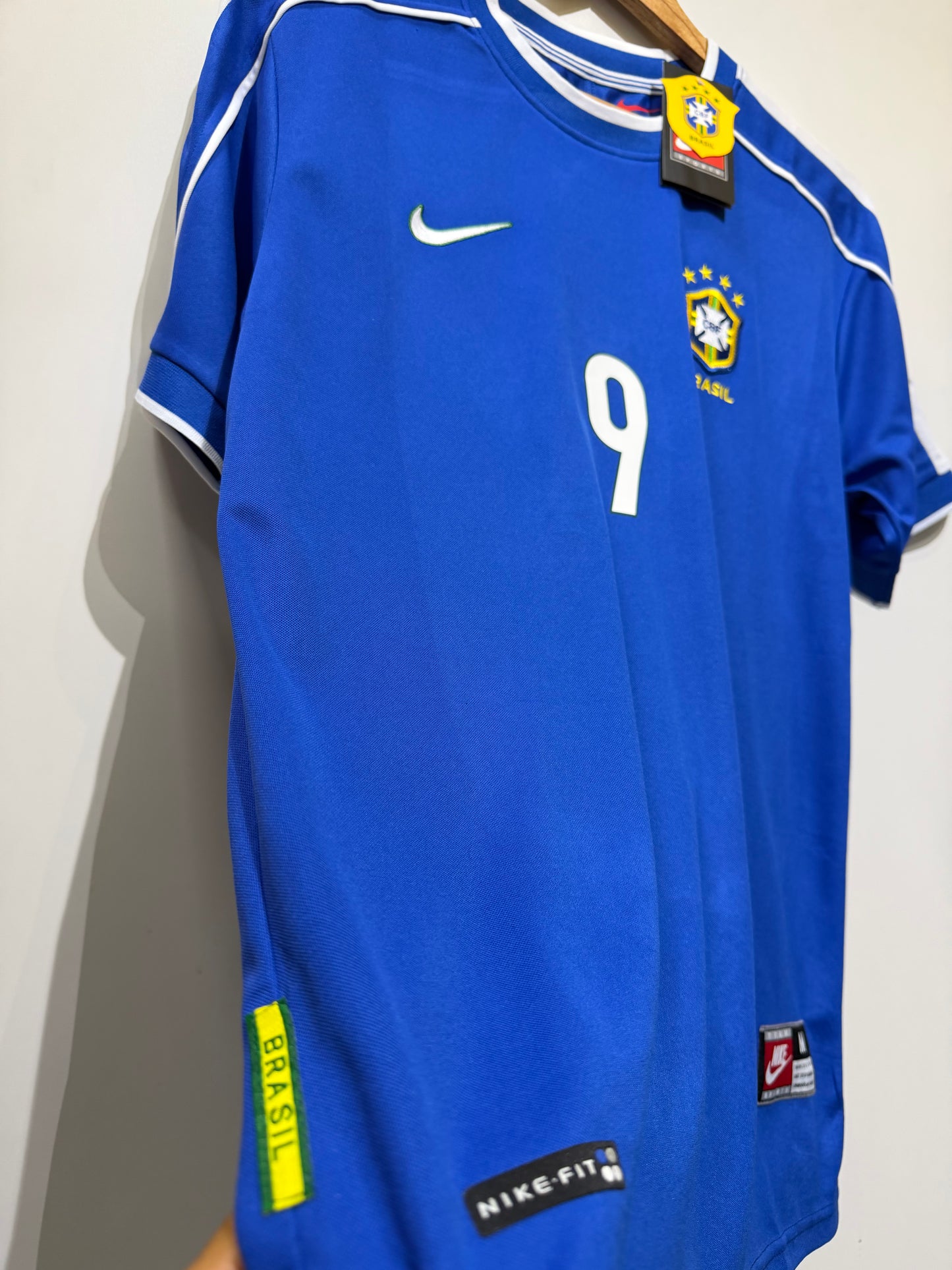Camisa do Brasil 1998 Ronaldo #9