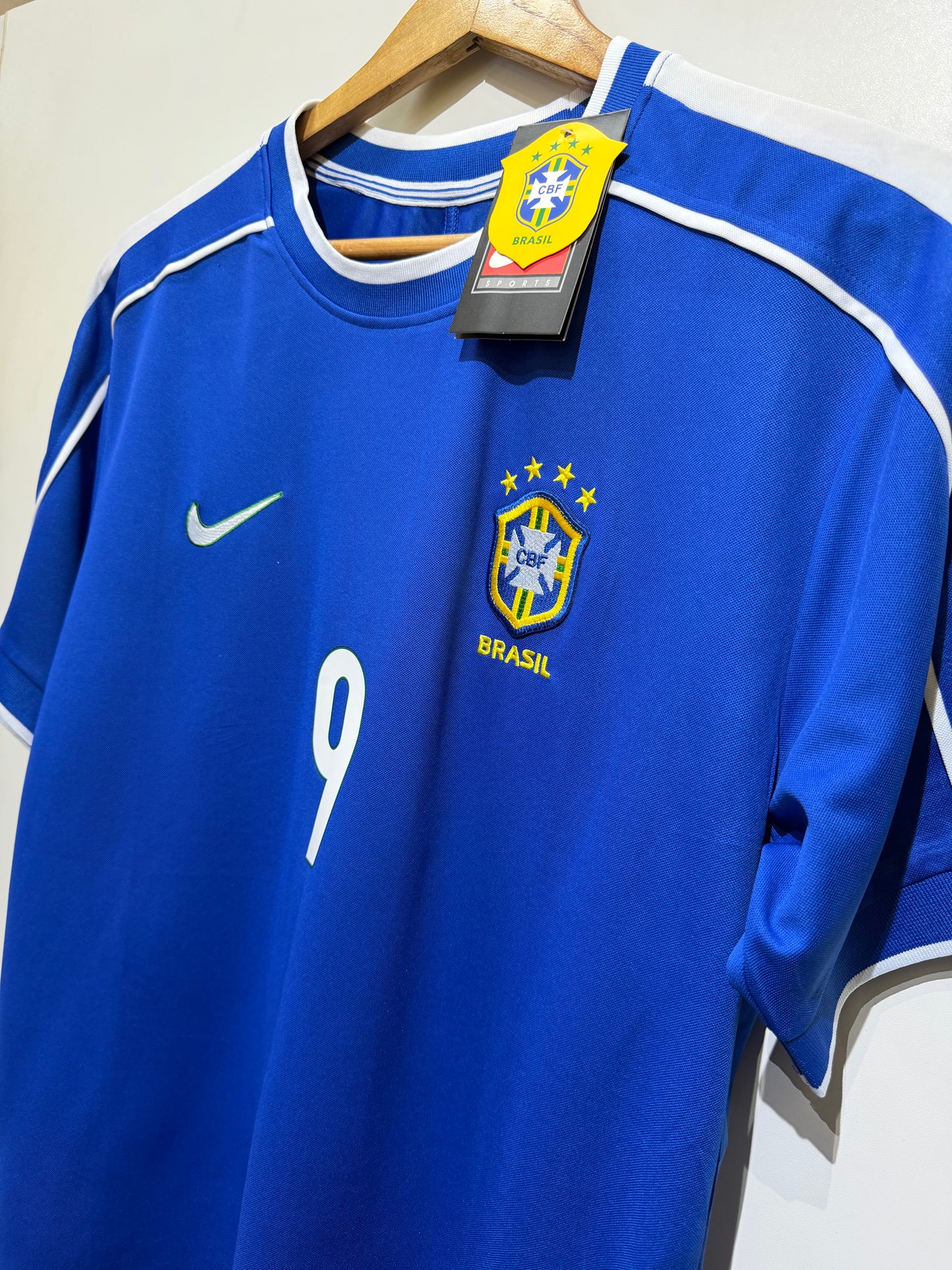 Camisa do Brasil 1998 Ronaldo #9
