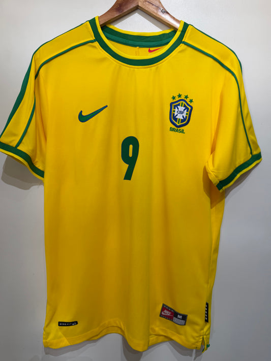 Camisa do Brasil Retrô 1998 personalizada