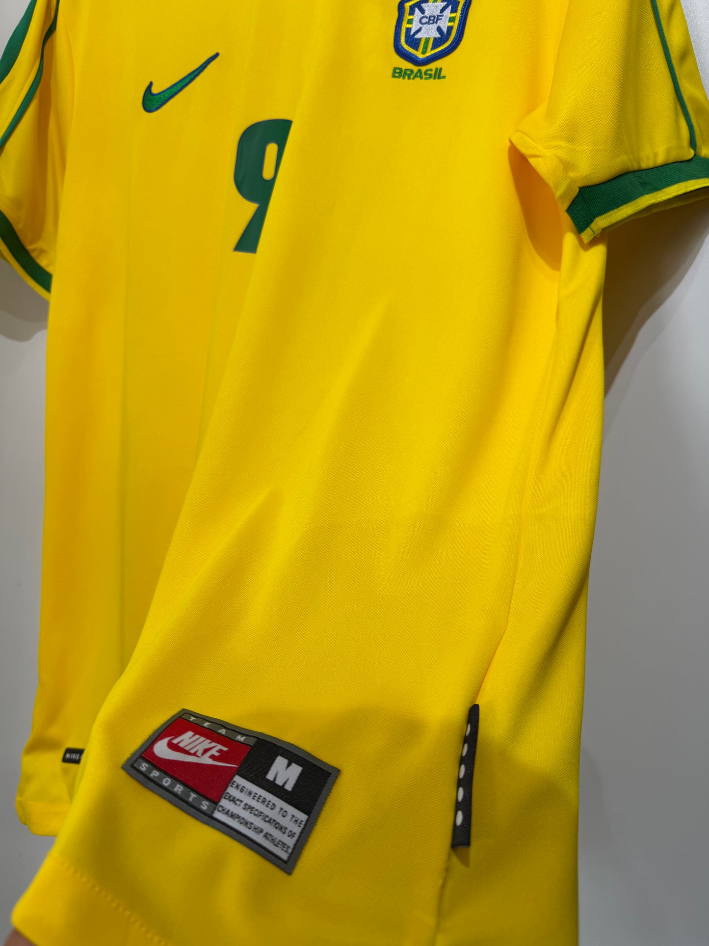 Camisa do Brasil Retrô 1998 personalizada