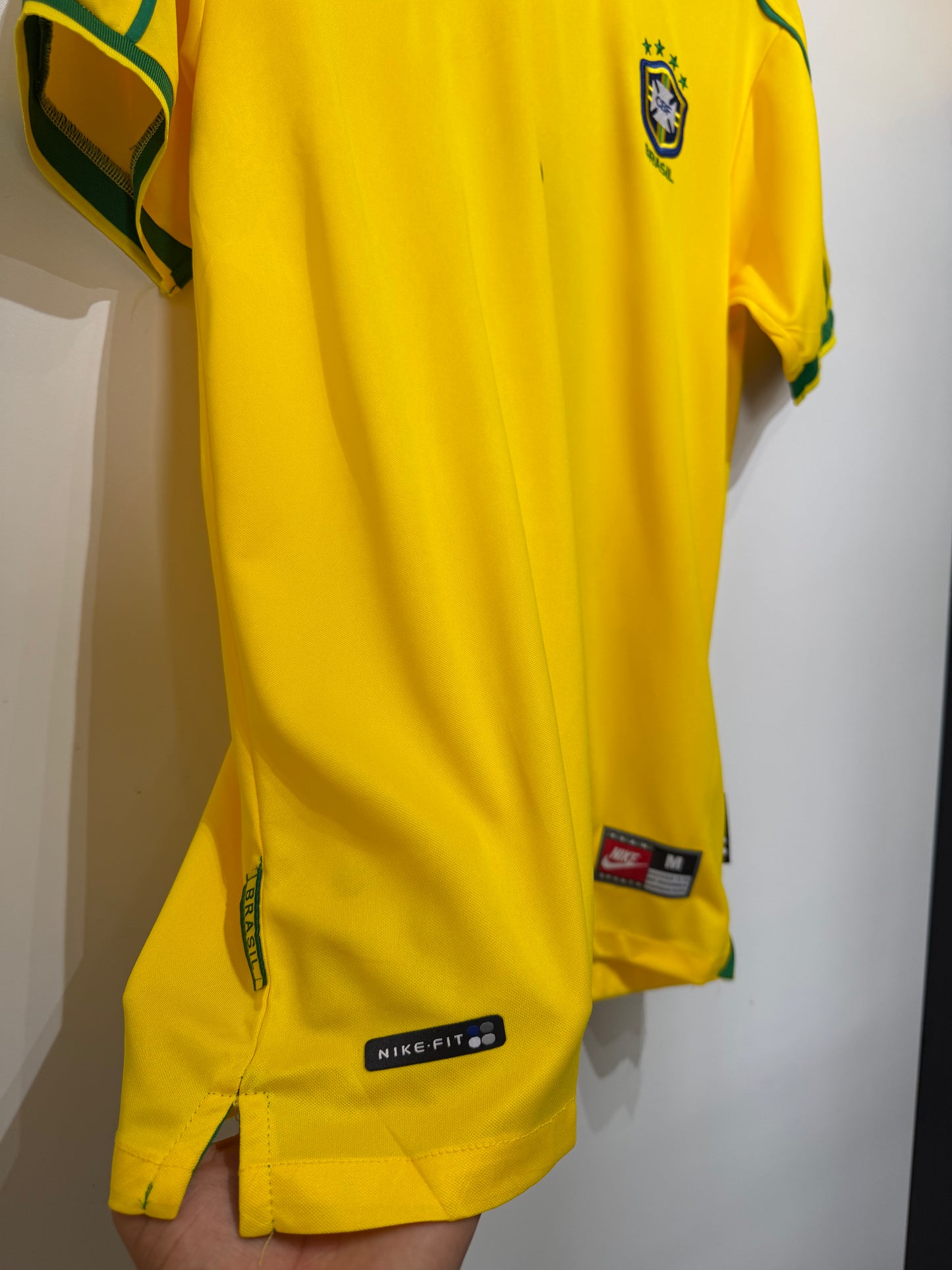 Camisa do Brasil Retrô 1998 personalizada