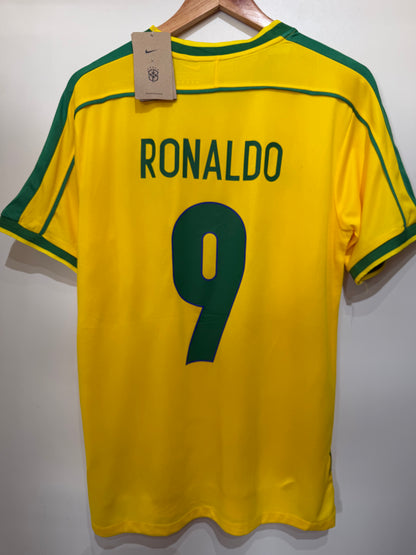 Camisa do Brasil Retrô 1998 personalizada
