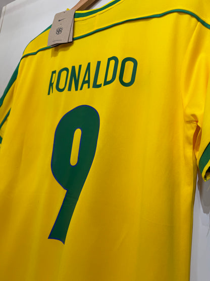 Camisa do Brasil Retrô 1998 personalizada