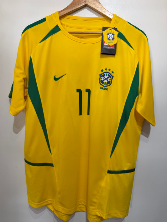 Camisa do Brasil 2002 Ronaldinho 11