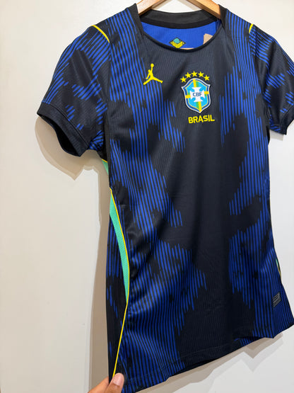 Camisa Brasil Jordan II 2026/27 Torcedora Pro Feminina - Azul