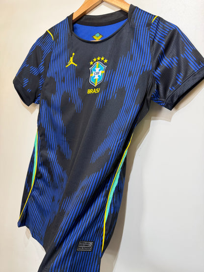 Camisa Brasil Jordan II 2026/27 Torcedora Pro Feminina - Azul