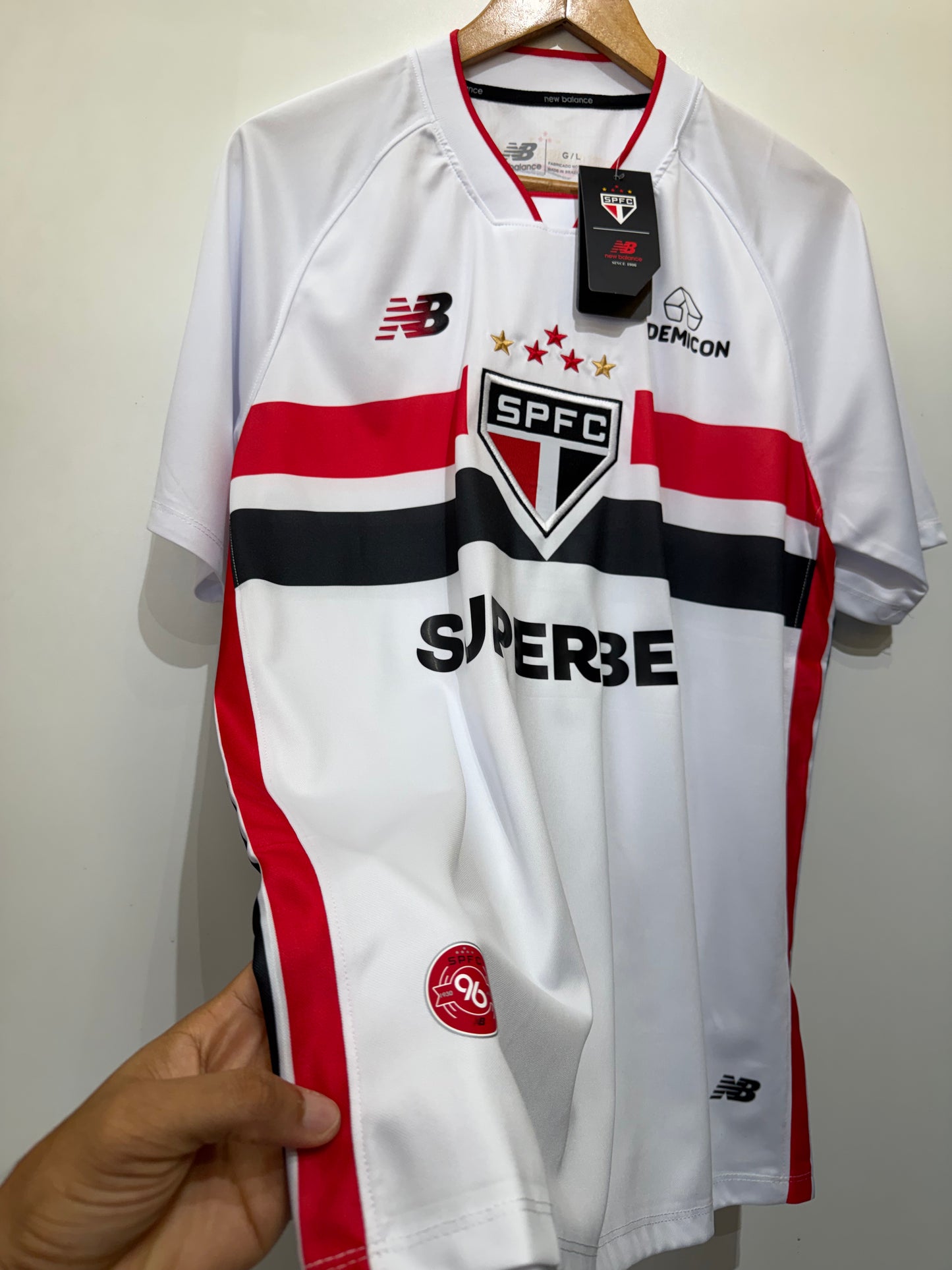 Camisa do São Paulo I 26/27 New Balance - Torcedor
