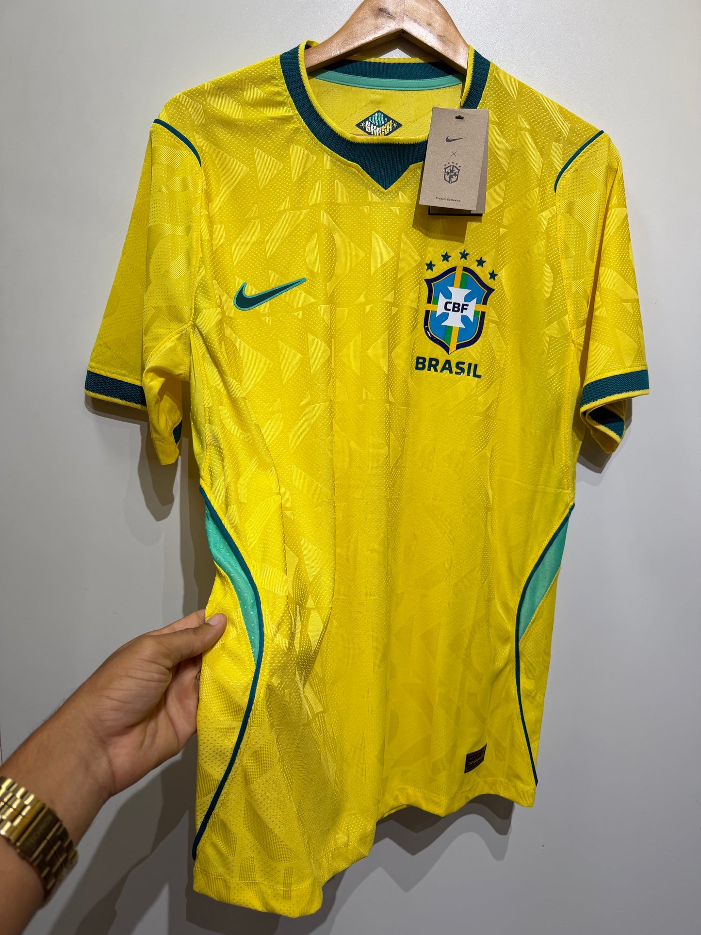 Camisa Brasil Nike I 2026/27 Jogador Masculina