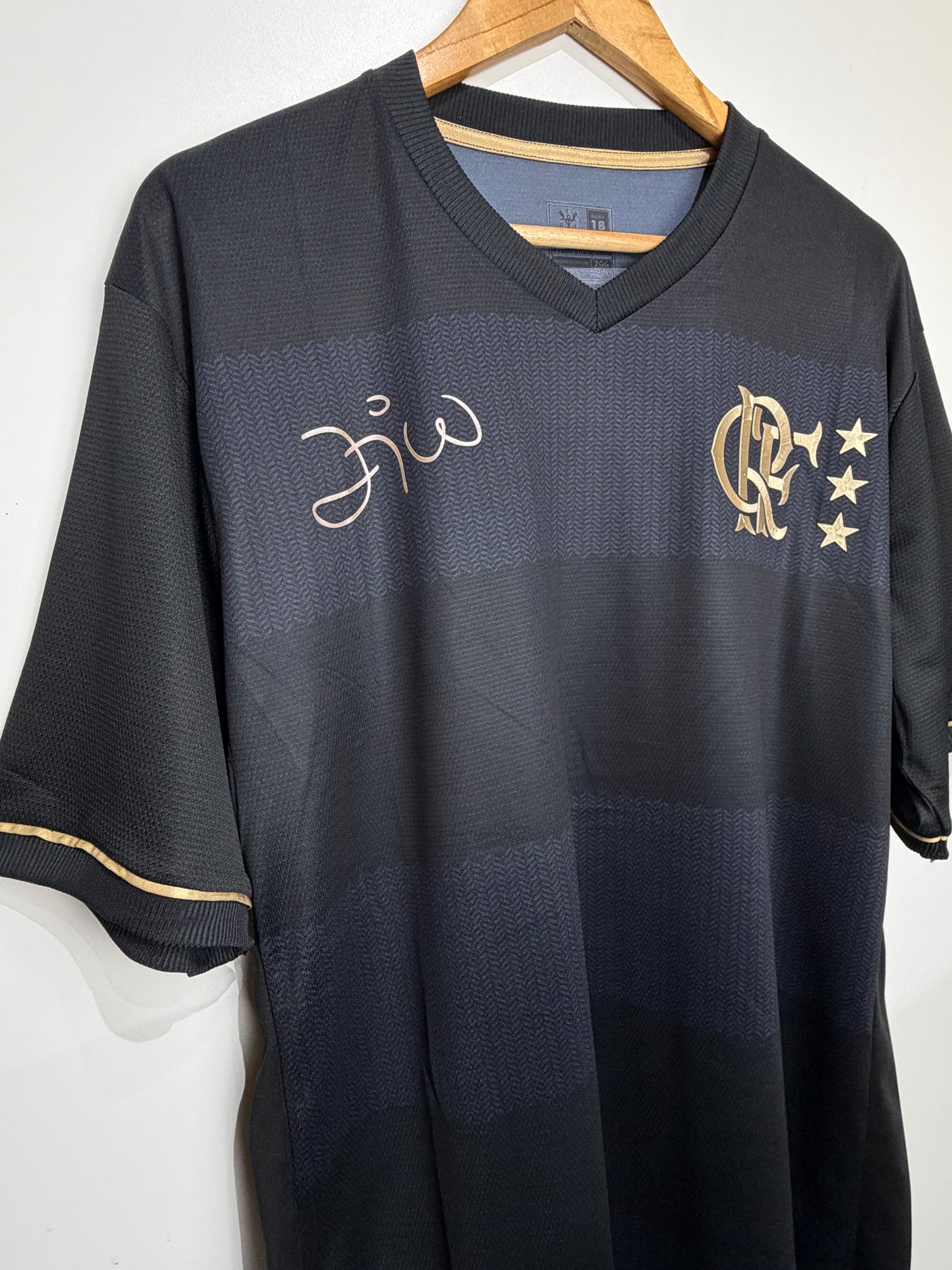 Camiseta Flamengo Volta Zico Braziline Masculina