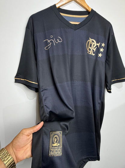 Camiseta Flamengo Volta Zico Braziline Masculina