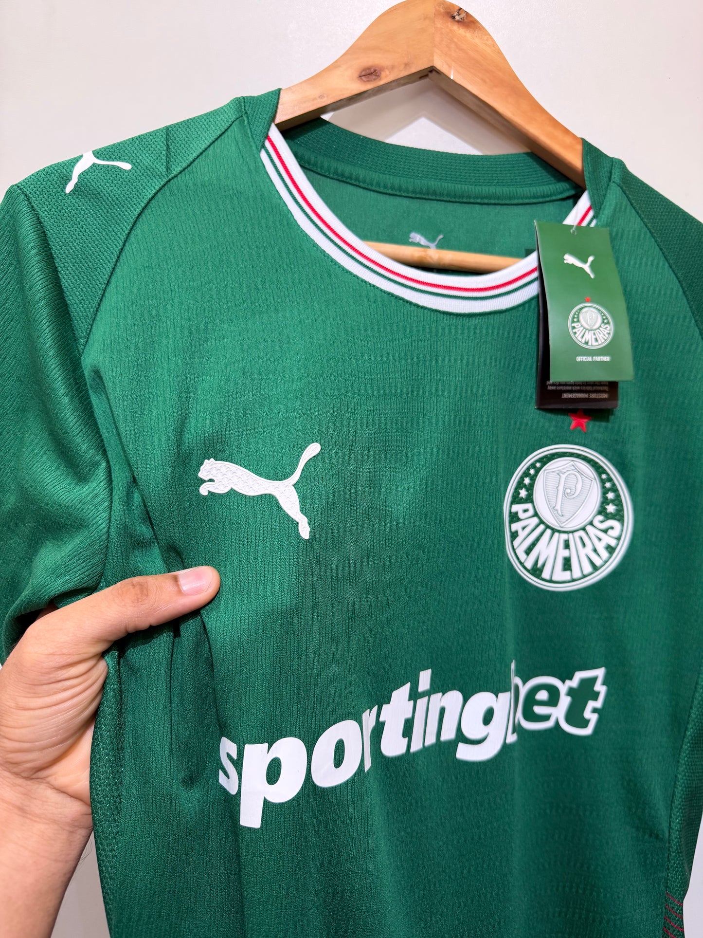 Camisa do Palmeiras I 2026/27 versão jogador