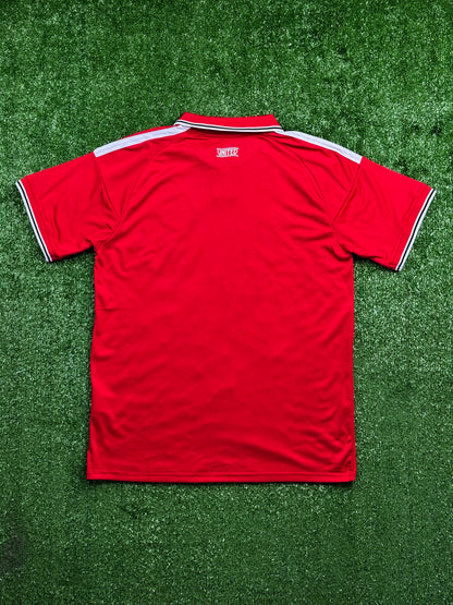 Camisa Manchester United I 2026/27 adidas Torcedor Masculina