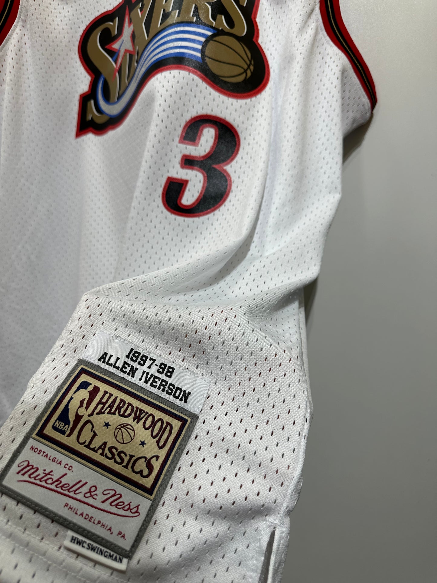 REGATA MITCHELL & NESS PHILADELPHIA 76ERS 2000-01