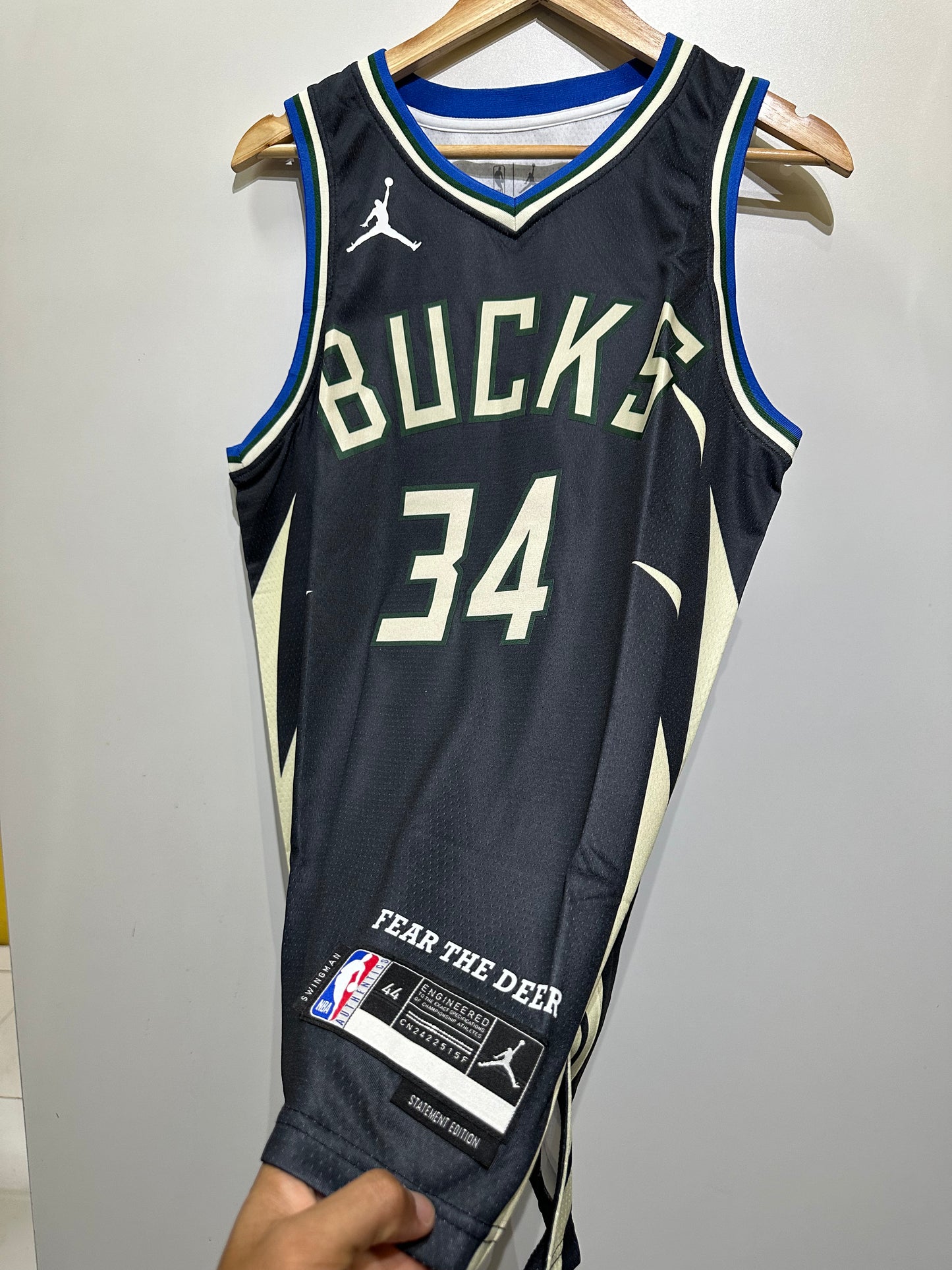 REGATA NBA MILWAUKEE BUCKS