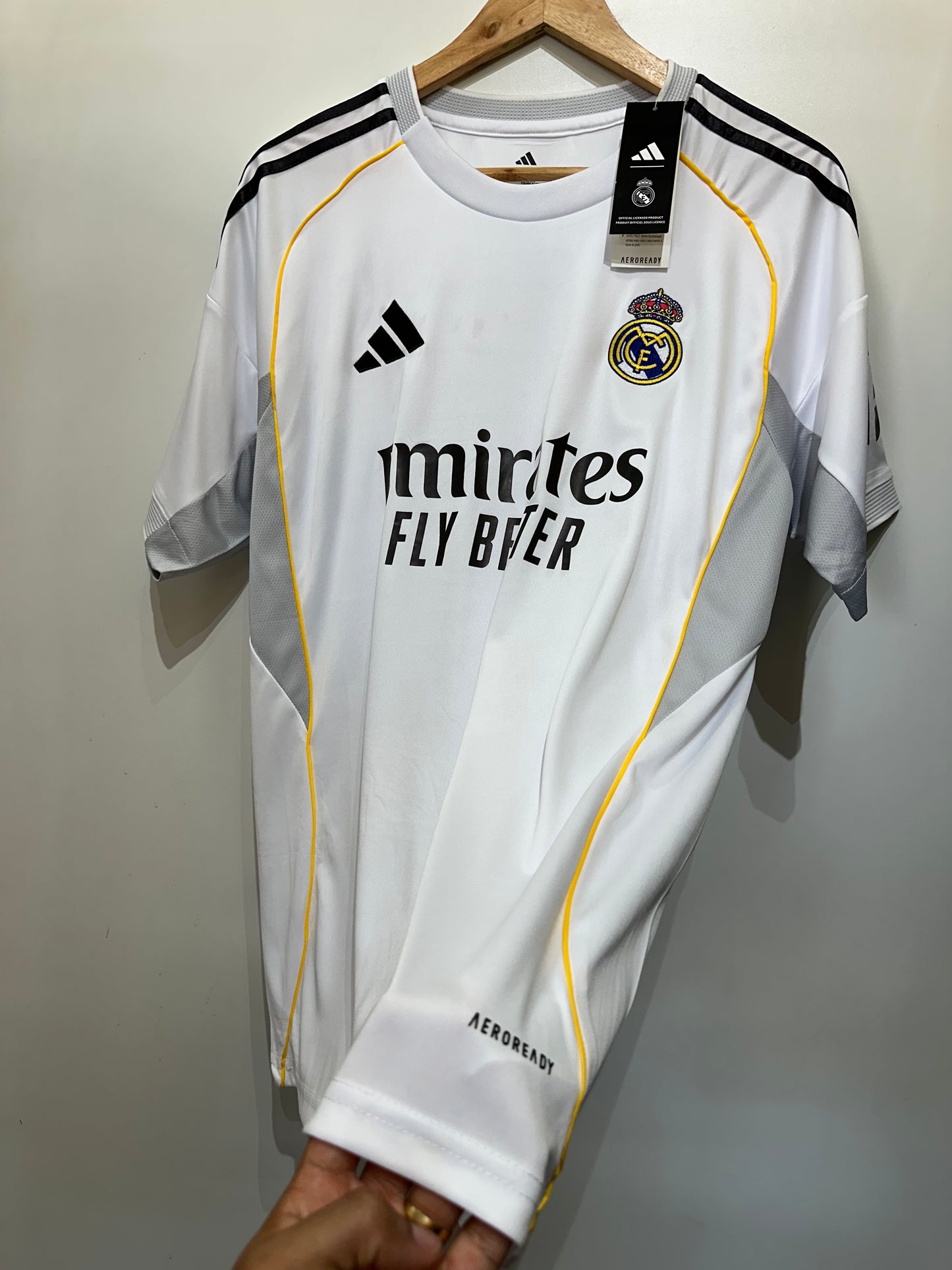 CAMISA DO REAL MADRID 2025/26