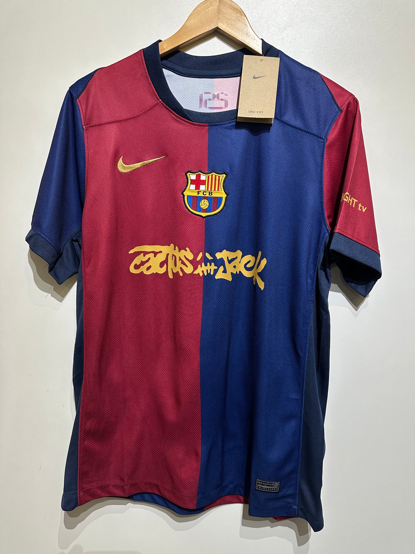 CAMISA BARCELONA X TRAVIS SCOTT